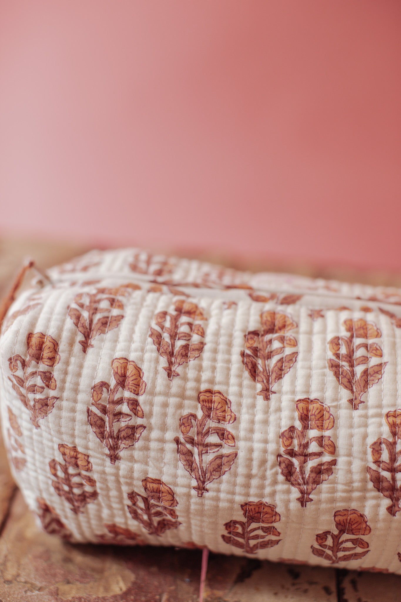 Jaipur Keepsake Cosmetic Bag - Sunwashed Petal