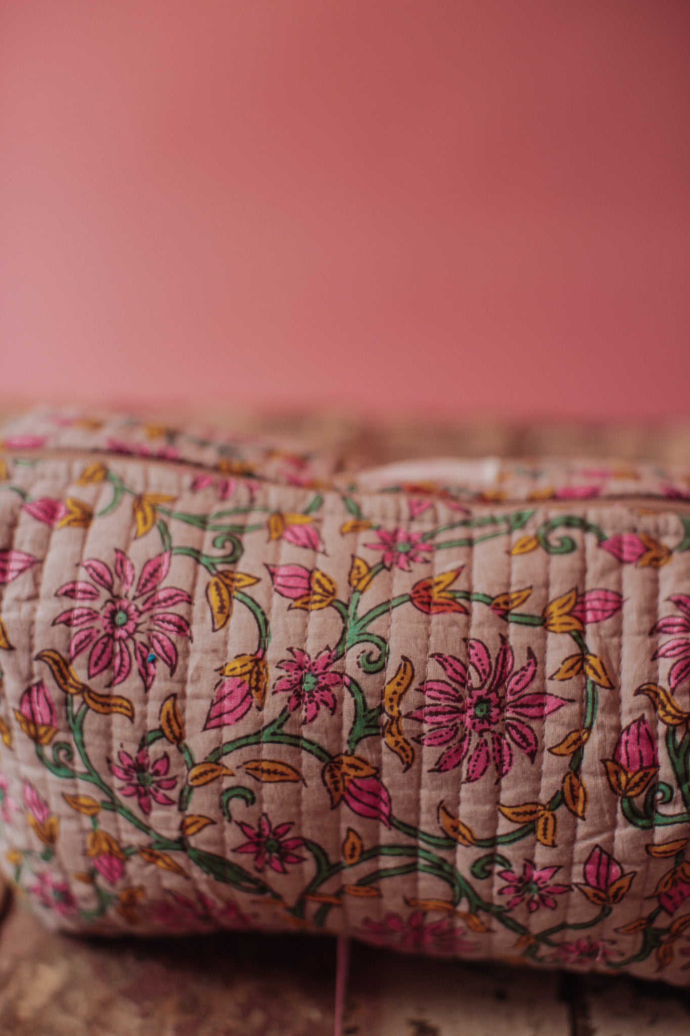 Jaipur Keepsake Cosmetic Bag - Emerald Bloom