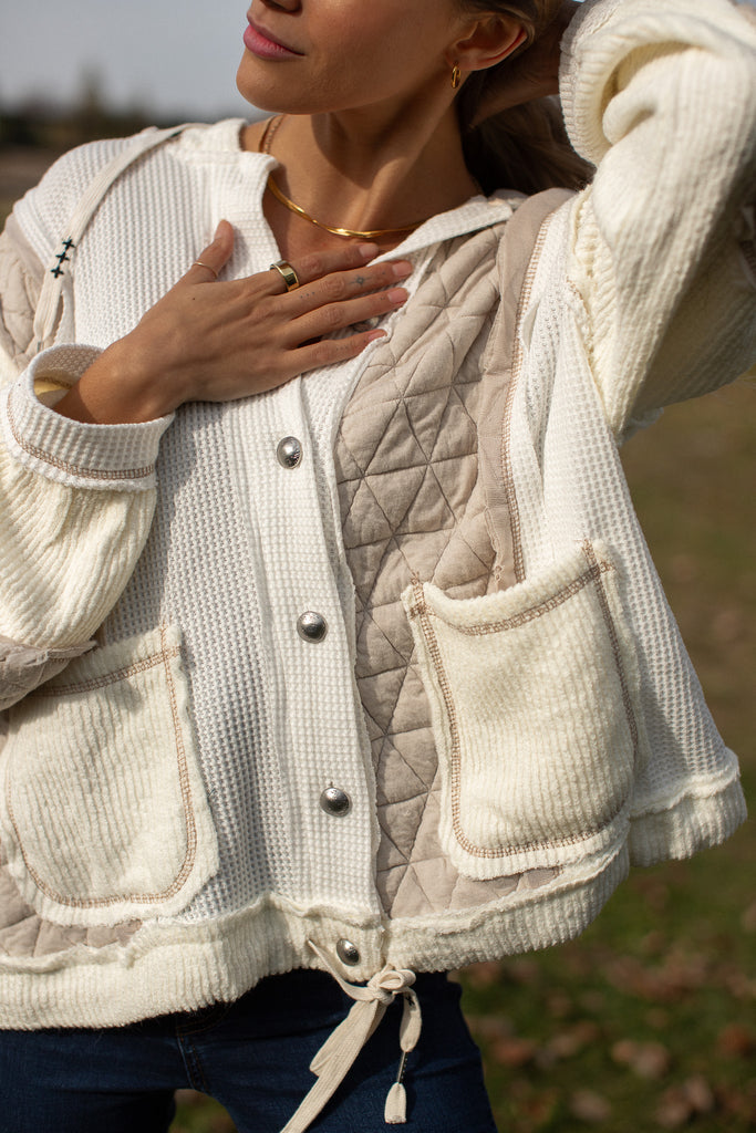 Elleflower - Patchwork Paradise Shacket