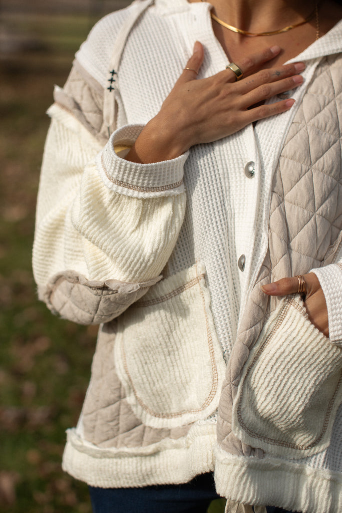 Elleflower - Patchwork Paradise Shacket
