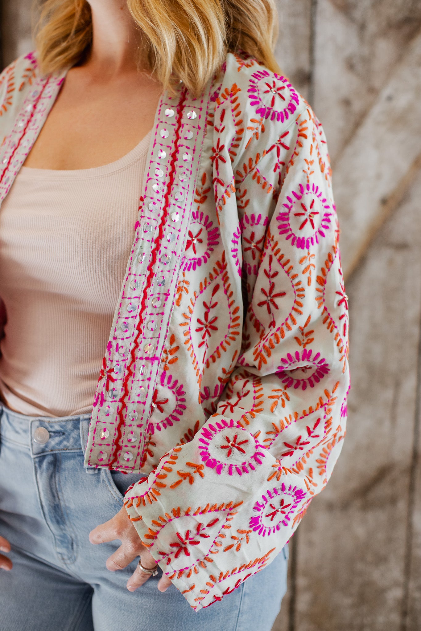The Saffron Bloom Jacket  - A