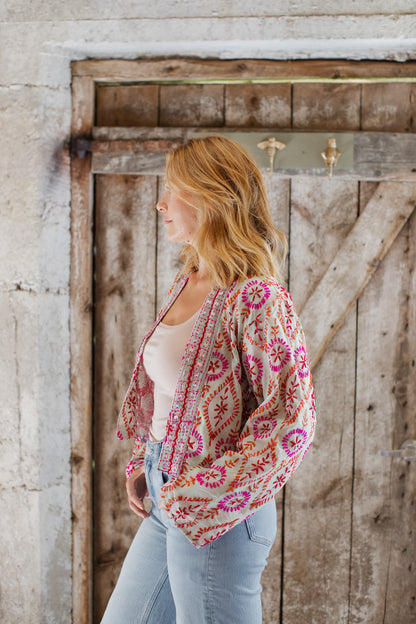 The Saffron Bloom Jacket  - A