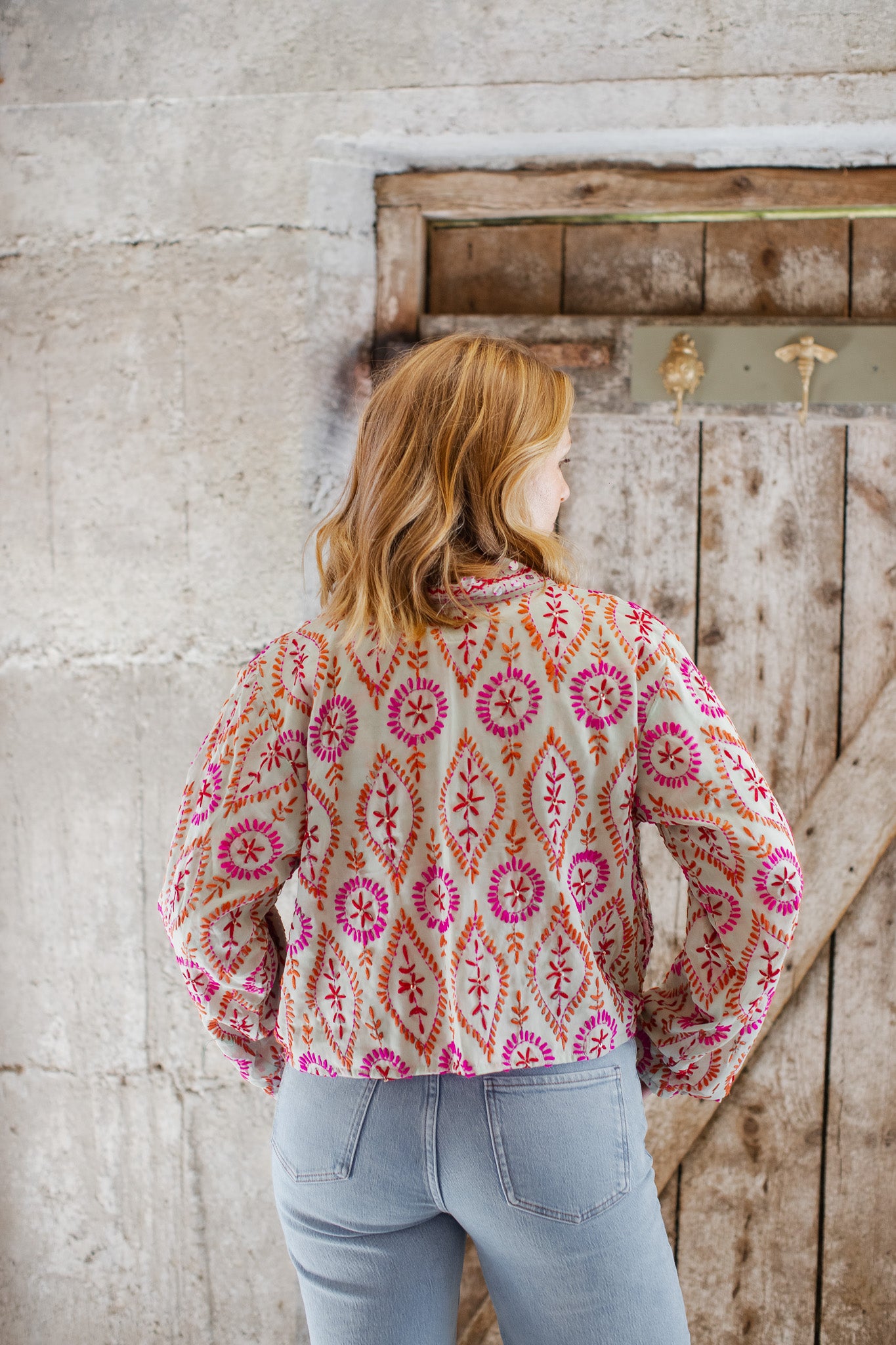 The Saffron Bloom Jacket  - A