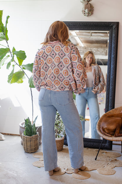 The Saffron Bloom Jacket  - C