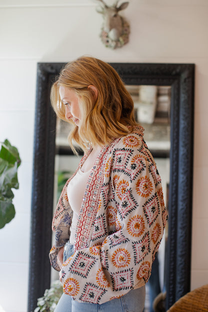 The Saffron Bloom Jacket  - C