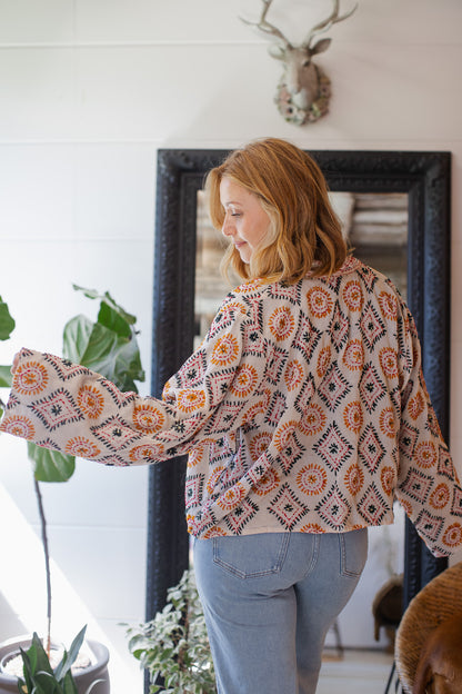 The Saffron Bloom Jacket  - C