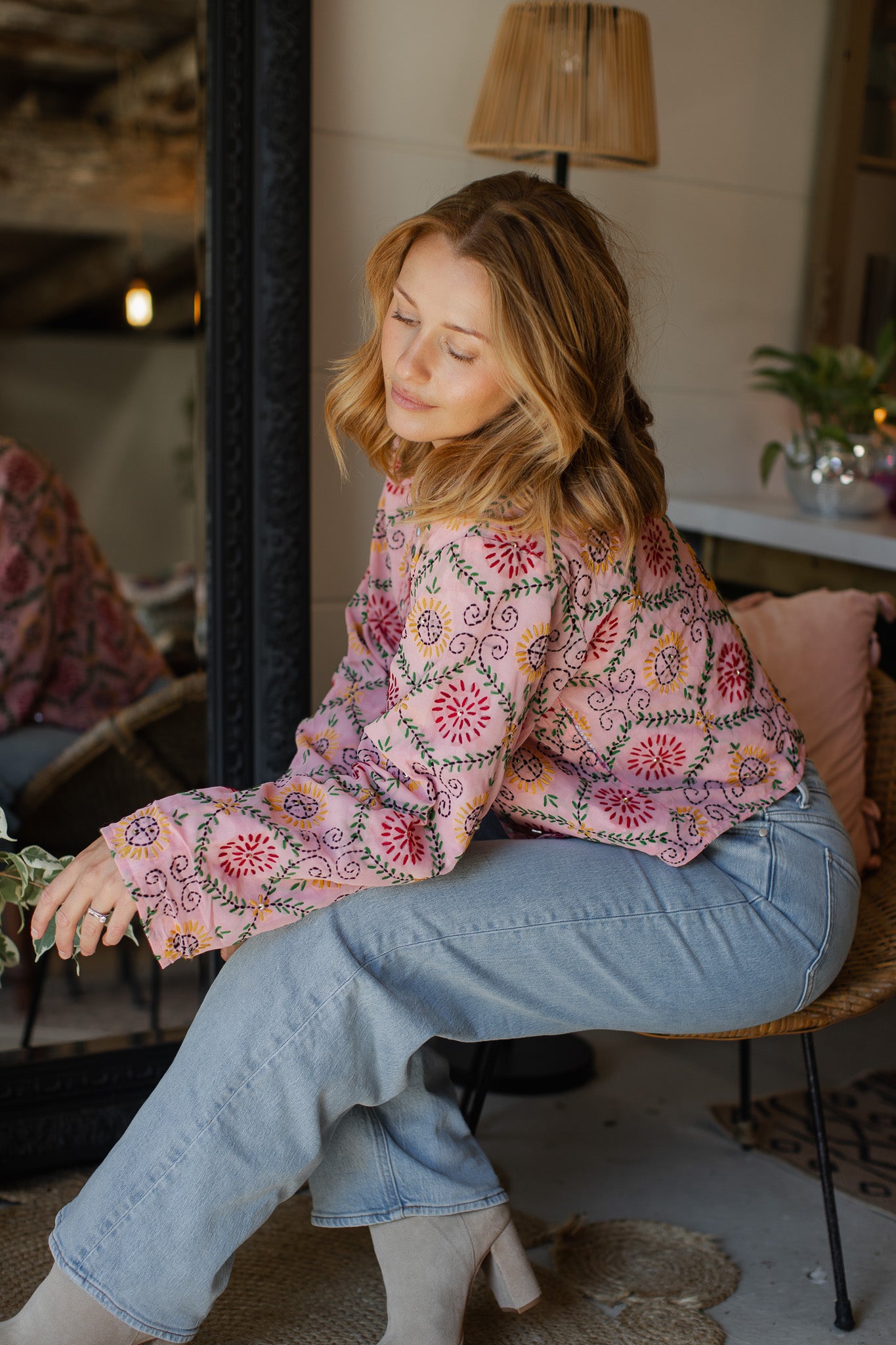 The Saffron Bloom Jacket  - D