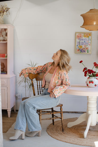 The Saffron Bloom Jacket  - E