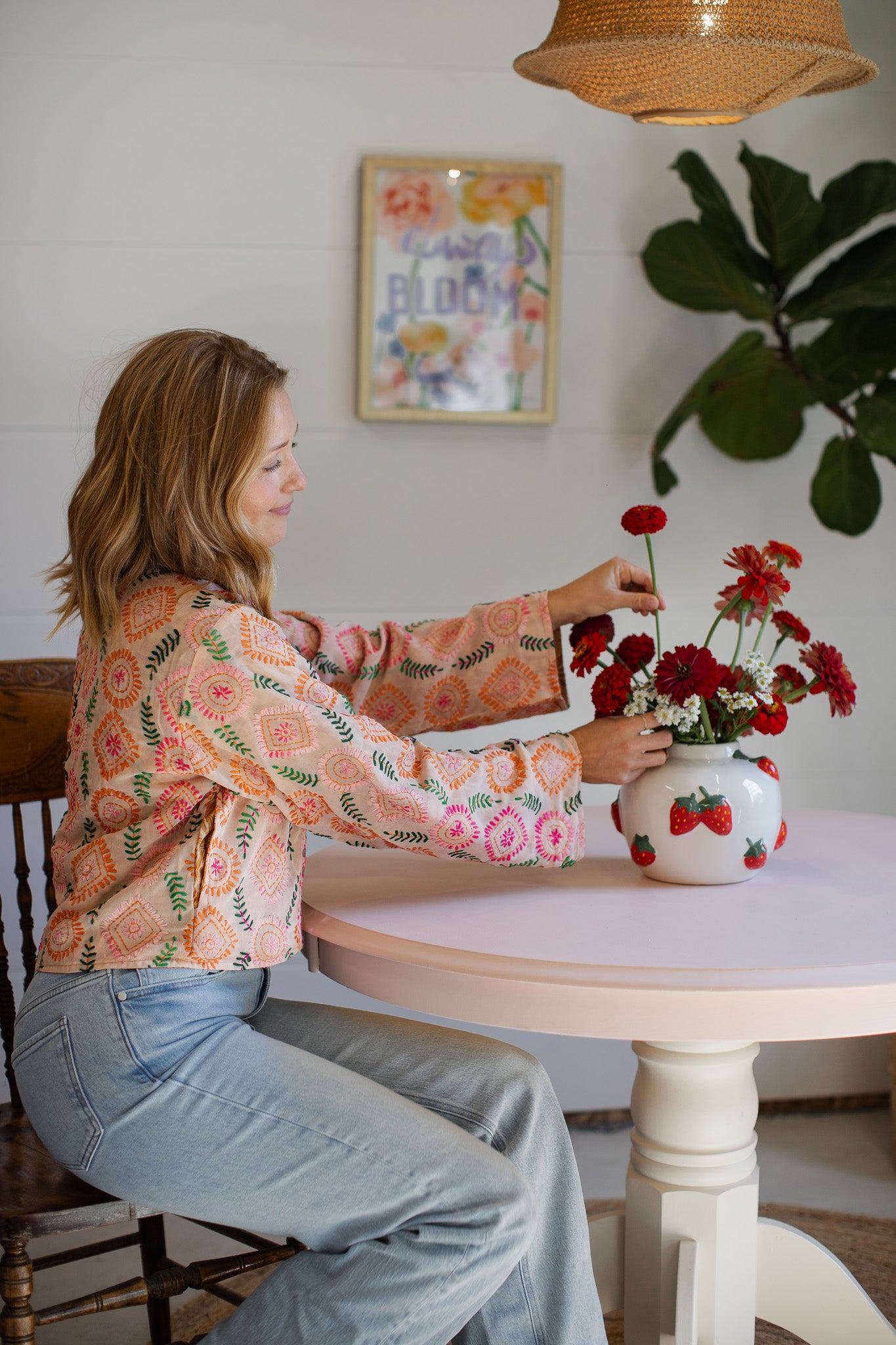 The Saffron Bloom Jacket  - E