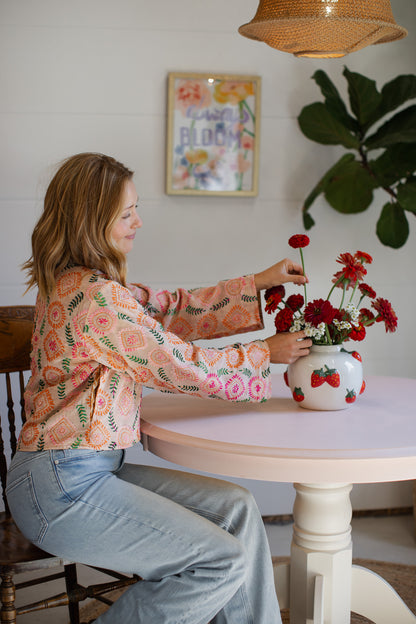 The Saffron Bloom Jacket  - E