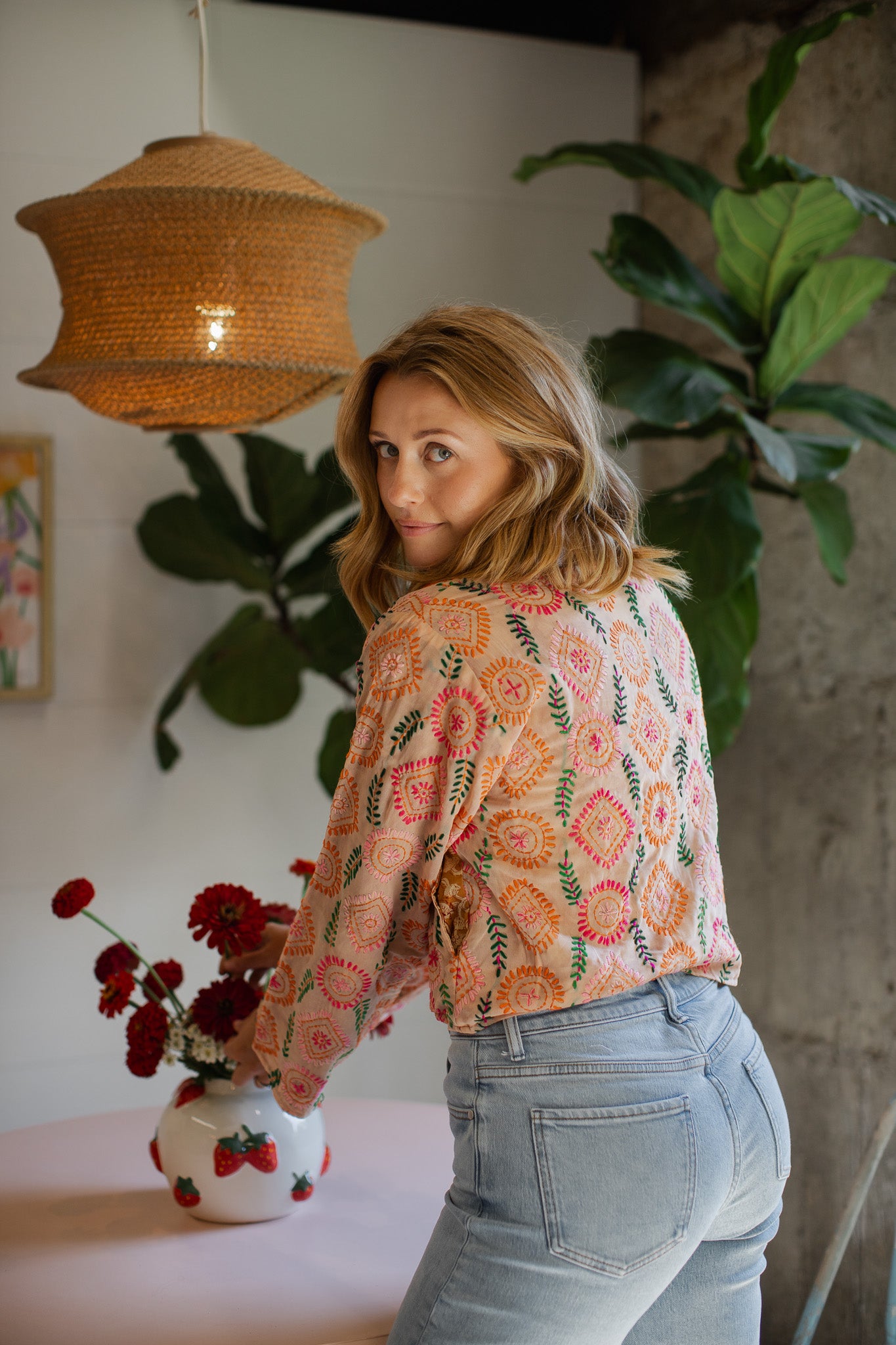 The Saffron Bloom Jacket  - E