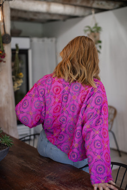 The Saffron Bloom Jacket  - F