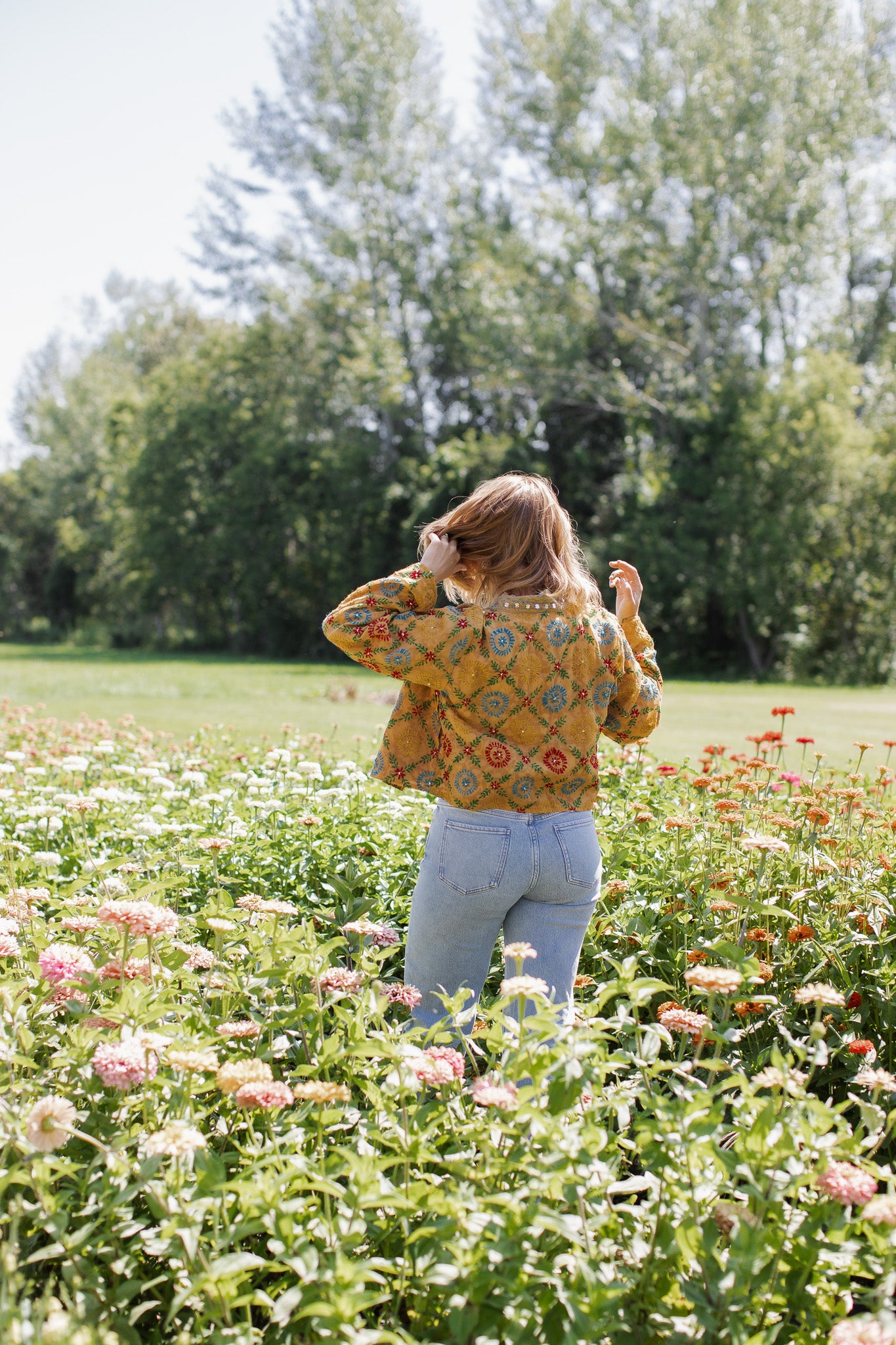 The Saffron Bloom Jacket  - G