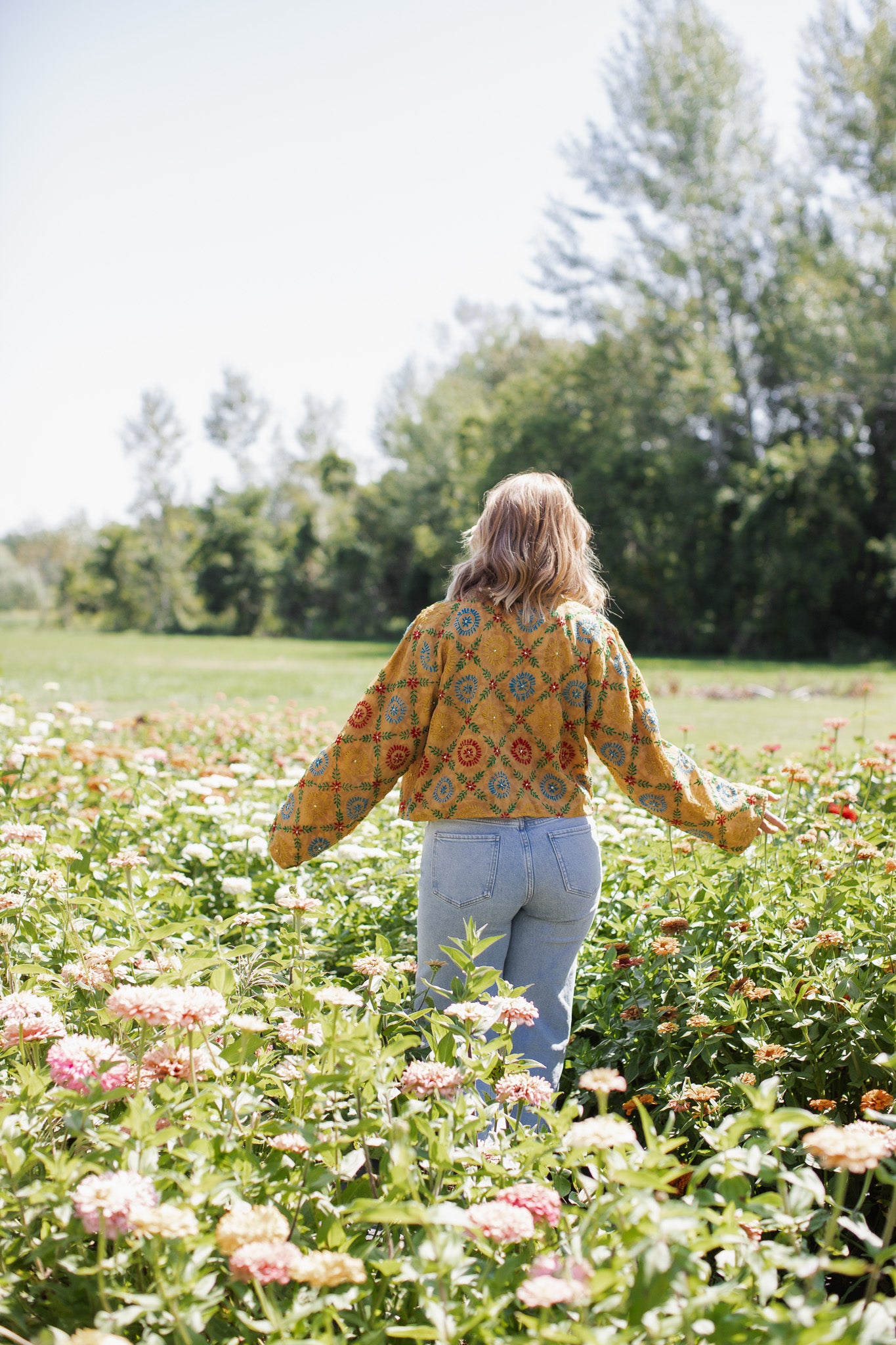The Saffron Bloom Jacket  - G