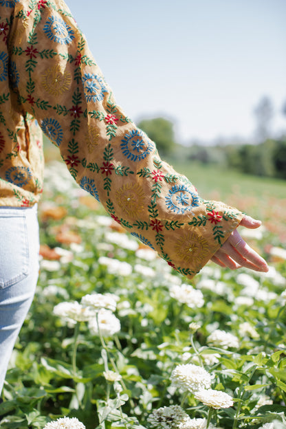The Saffron Bloom Jacket  - G