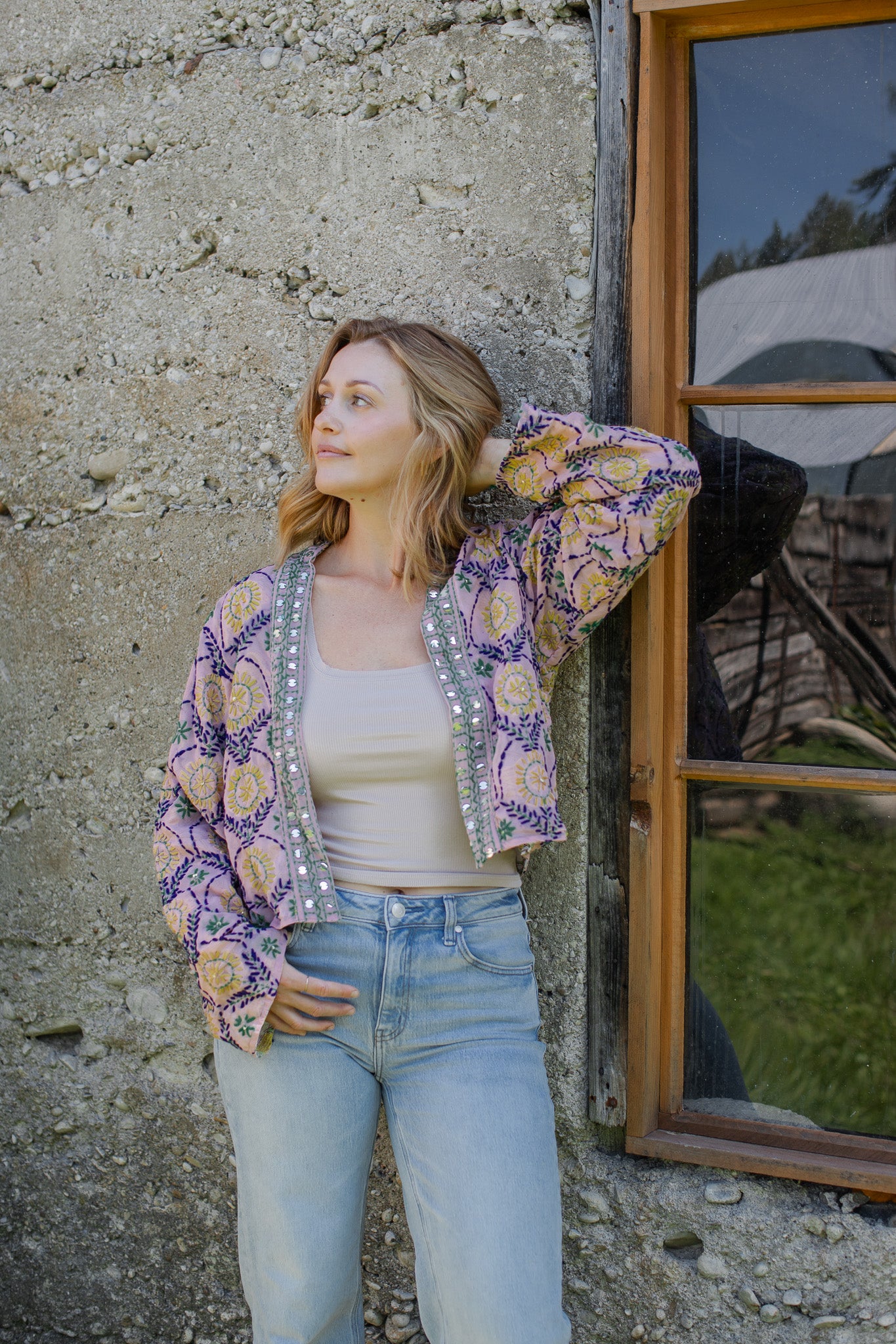 The Saffron Bloom Jacket  - I