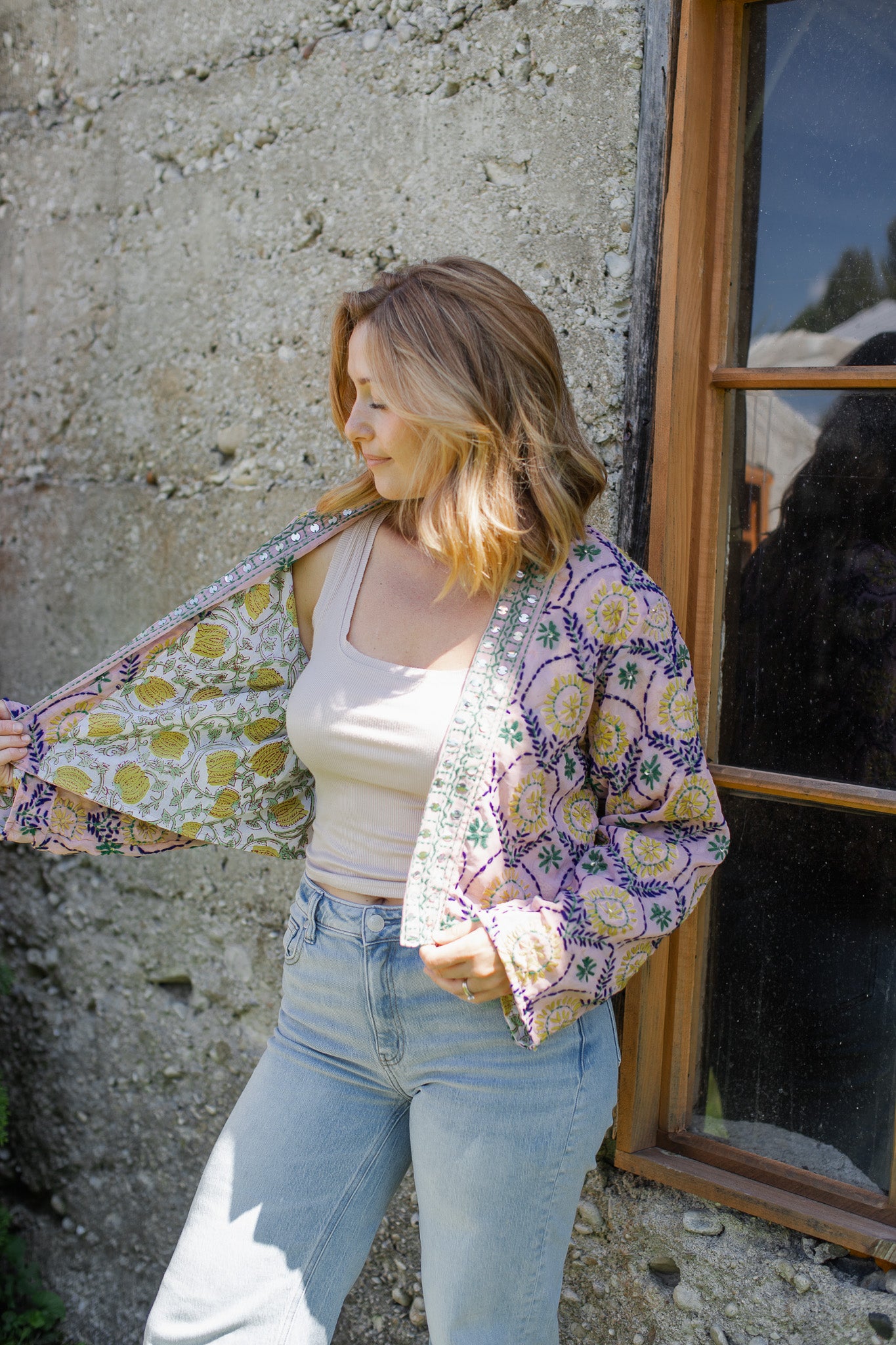 The Saffron Bloom Jacket  - I