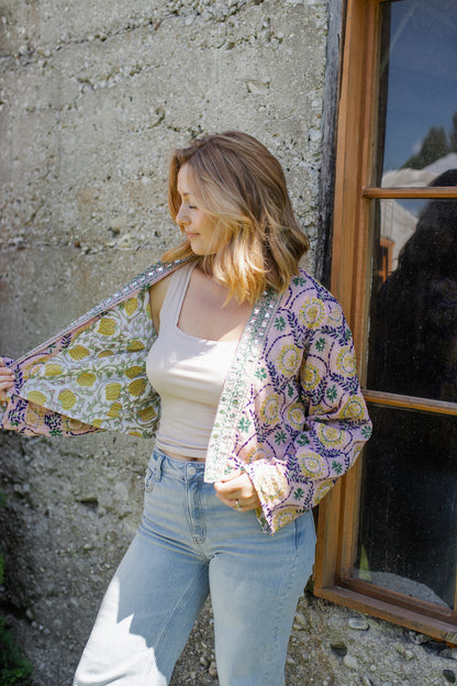 The Saffron Bloom Jacket  - I