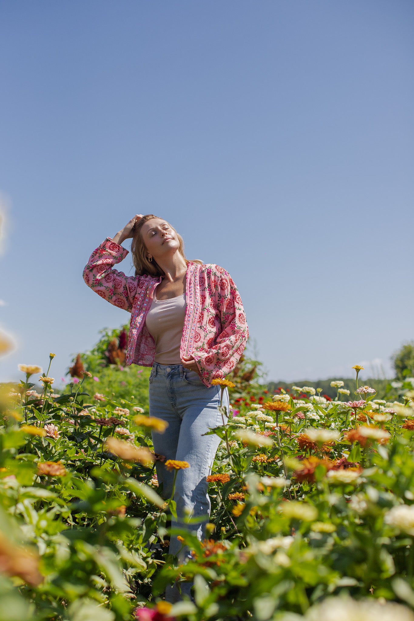 The Saffron Bloom Jacket  - J