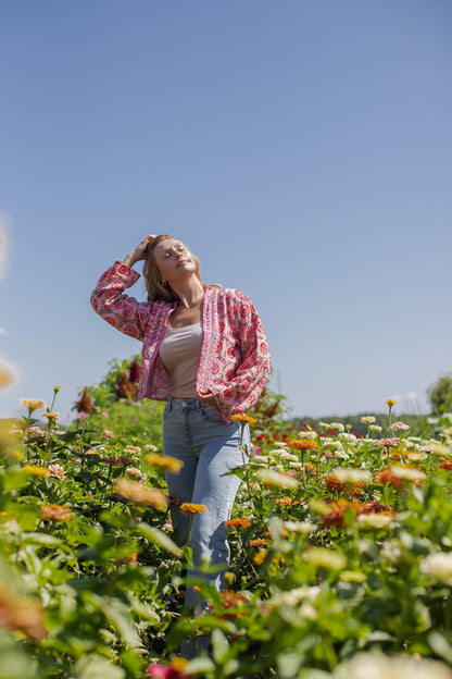 The Saffron Bloom Jacket  - J