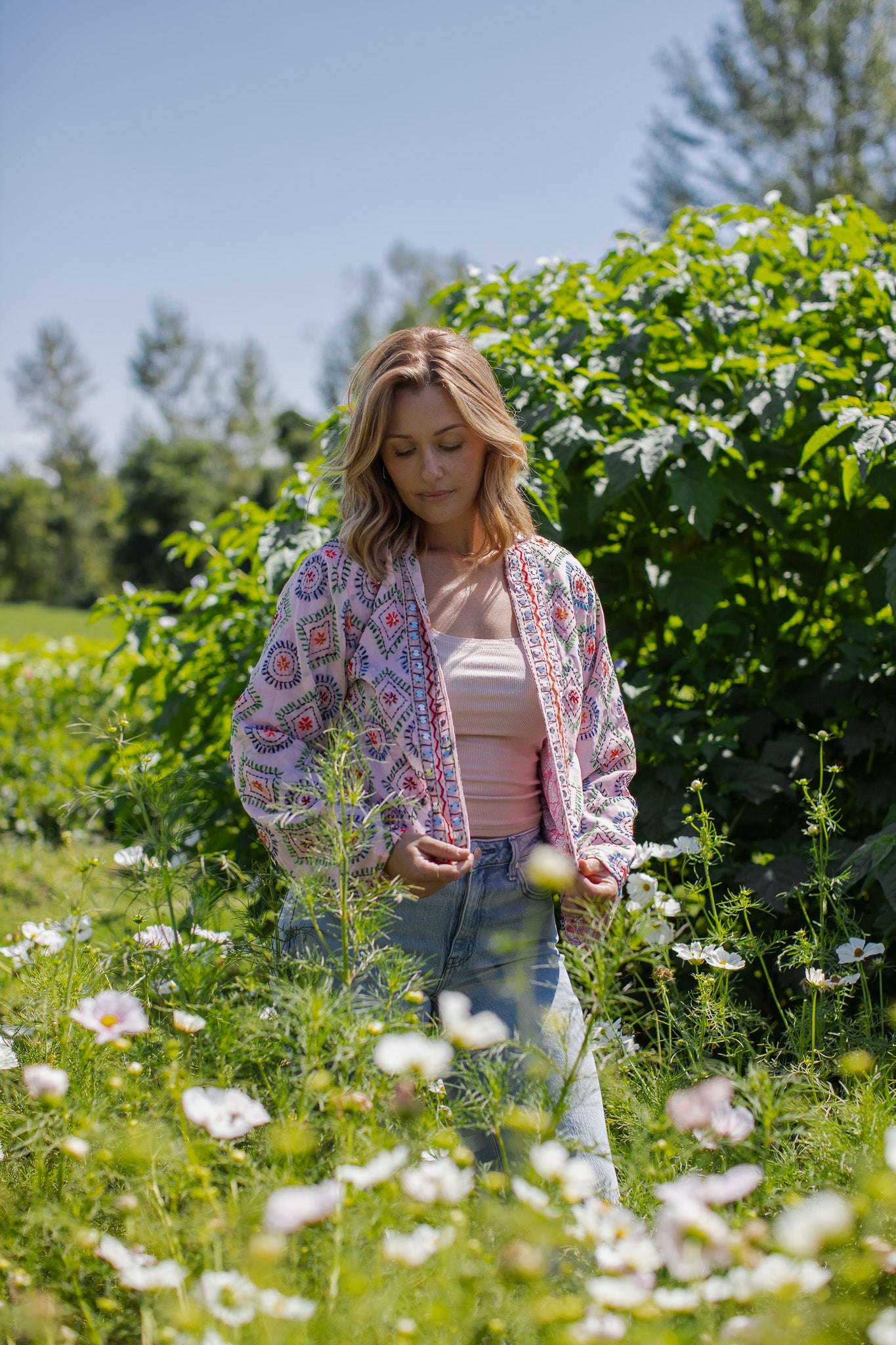 The Saffron Bloom Jacket  - K