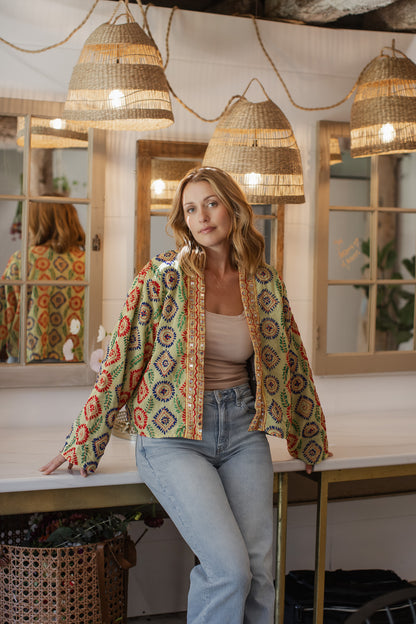 The Saffron Bloom Jacket  - N