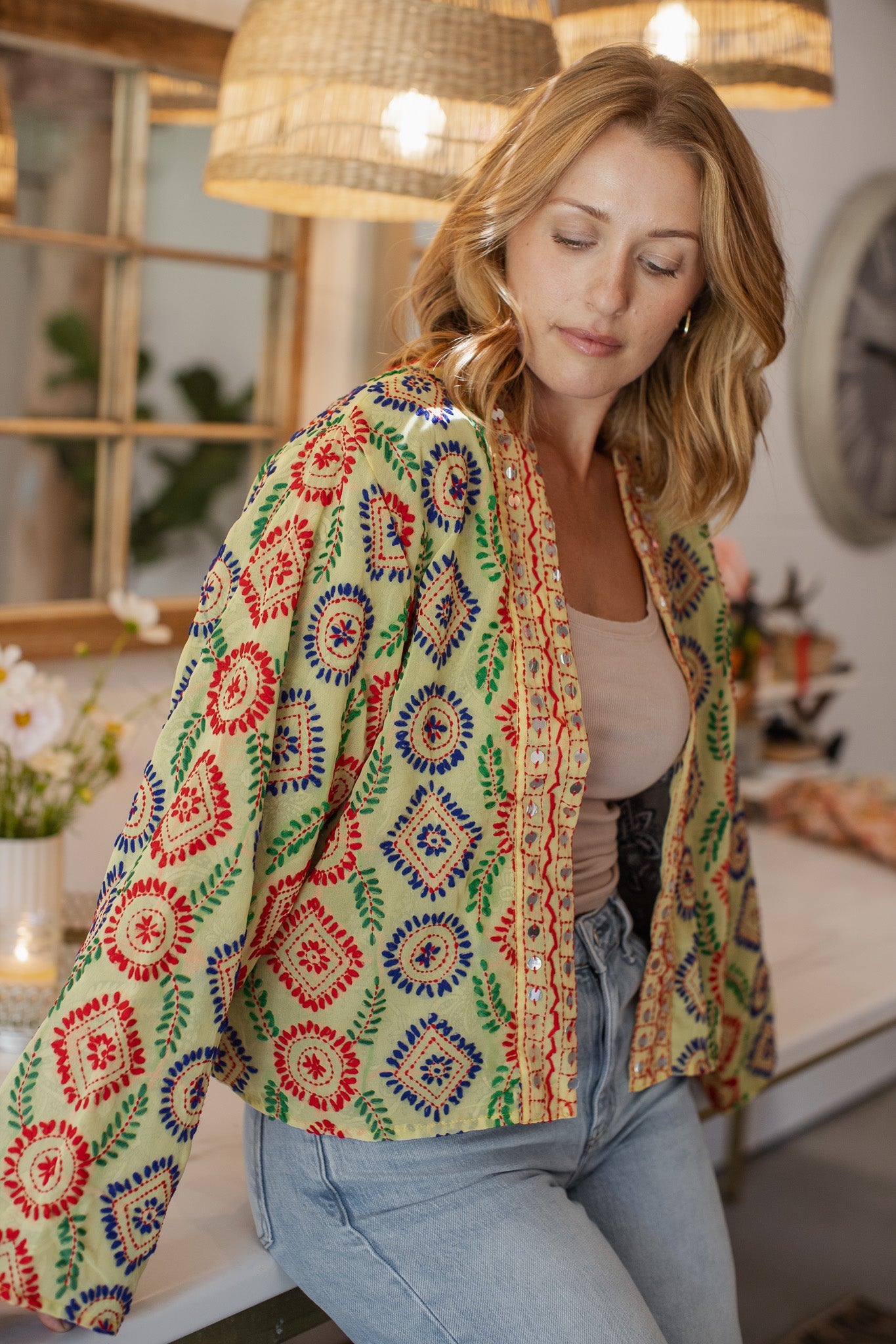 The Saffron Bloom Jacket  - N