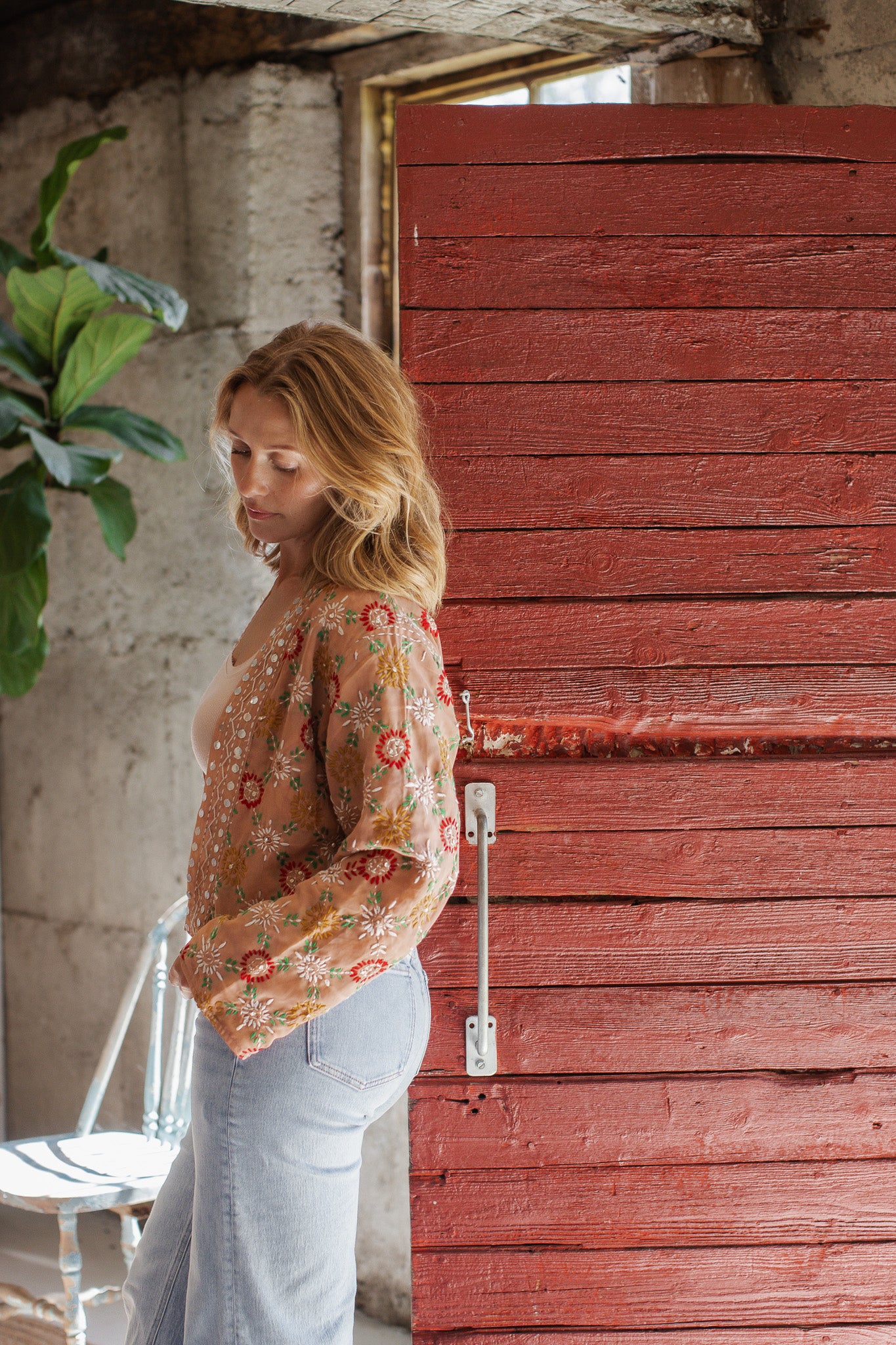 The Saffron Bloom Jacket  - O