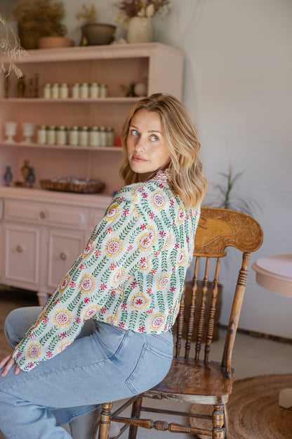 The Saffron Bloom Jacket  - P