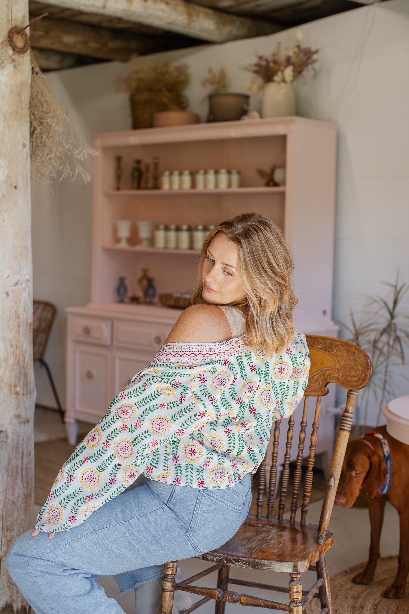 The Saffron Bloom Jacket  - P