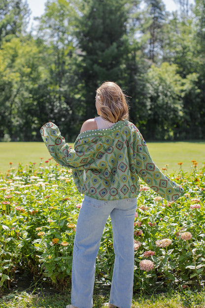 The Saffron Bloom Jacket  - Q