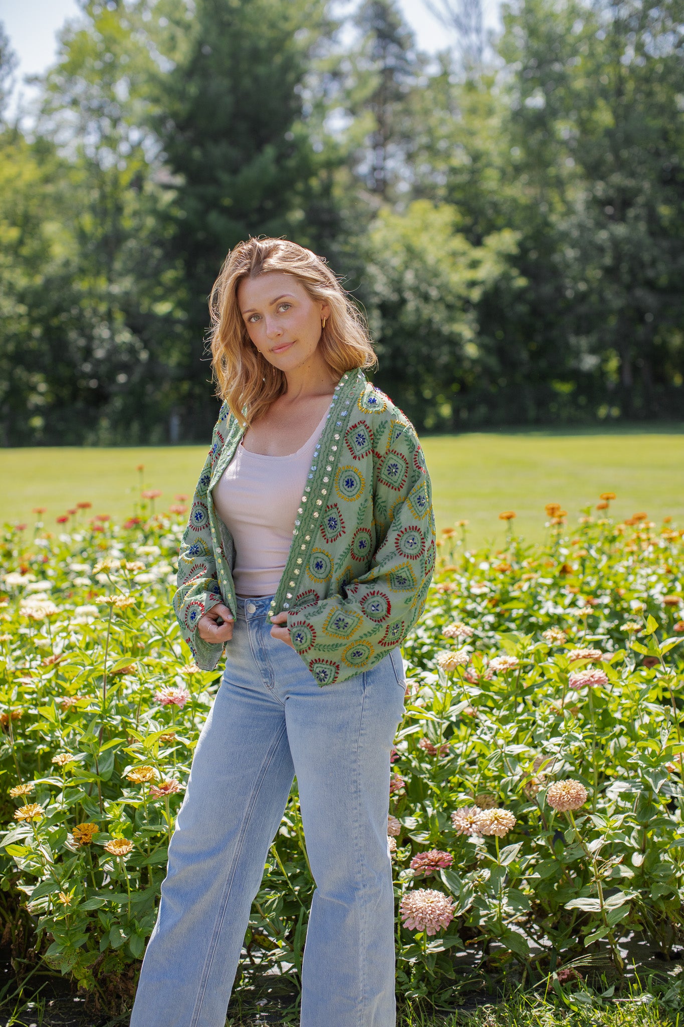 The Saffron Bloom Jacket  - Q