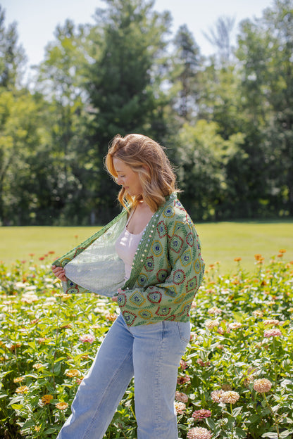 The Saffron Bloom Jacket  - Q
