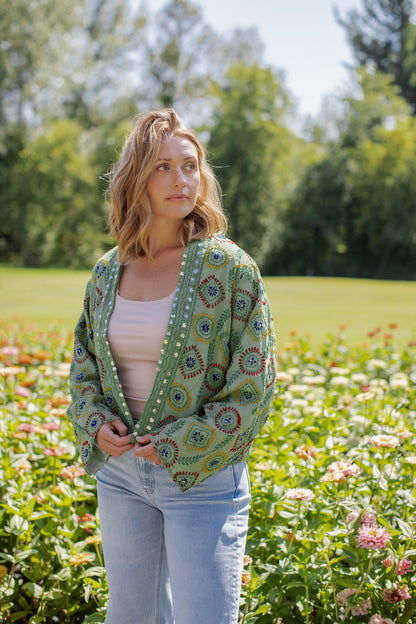 The Saffron Bloom Jacket  - Q