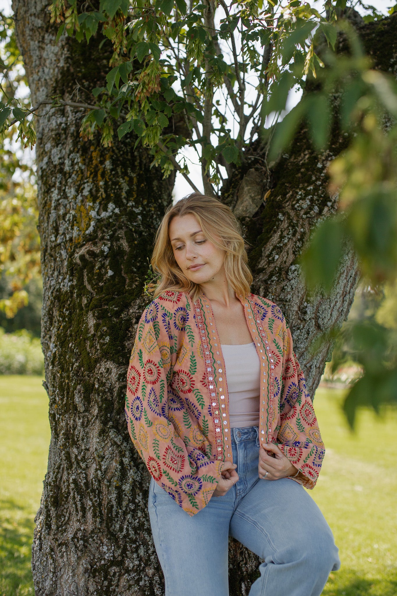 The Saffron Bloom Jacket  - S
