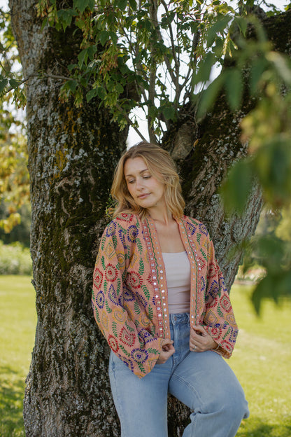 The Saffron Bloom Jacket  - S