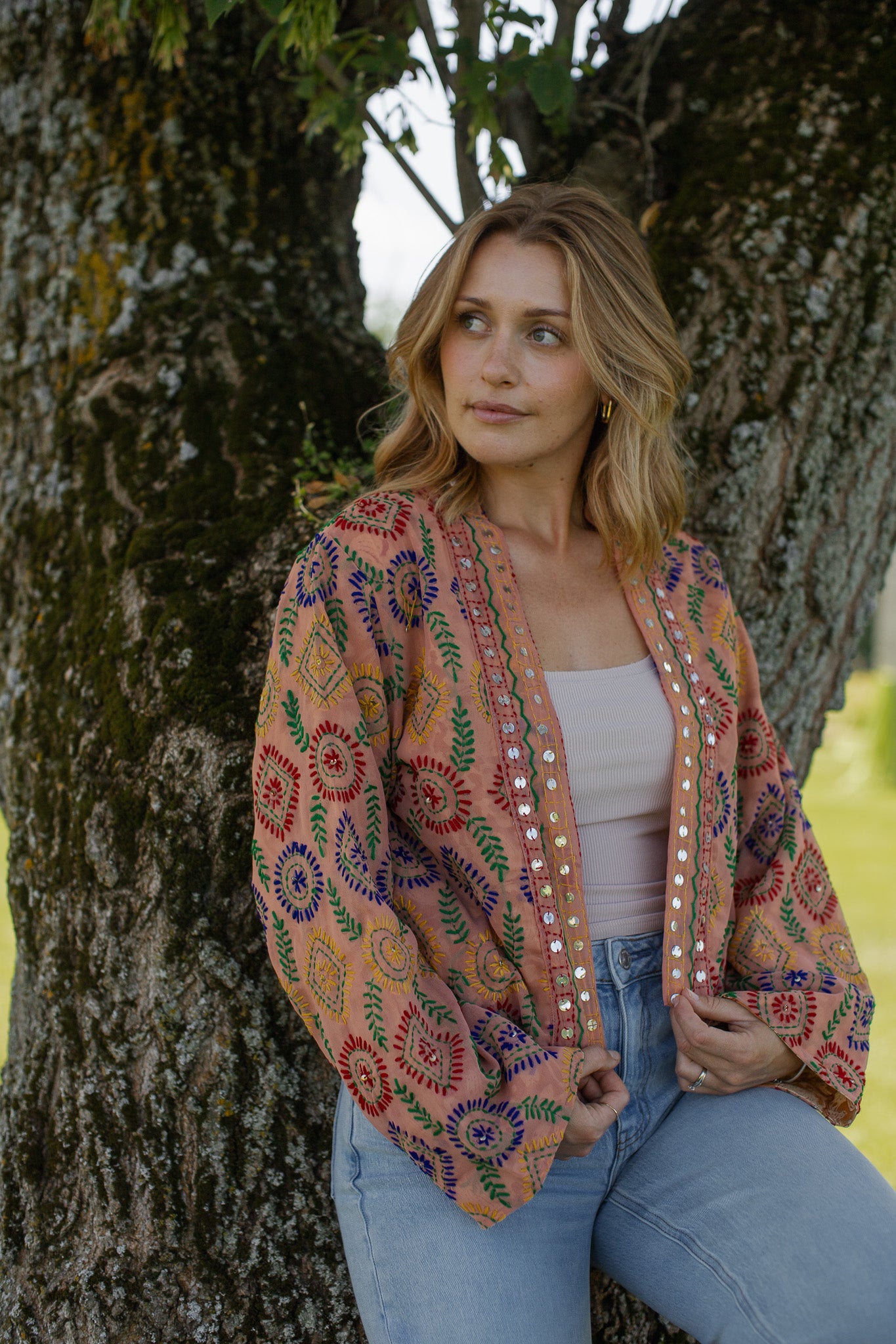 The Saffron Bloom Jacket  - S
