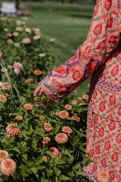 The Saffron Bloom Jacket Long - D