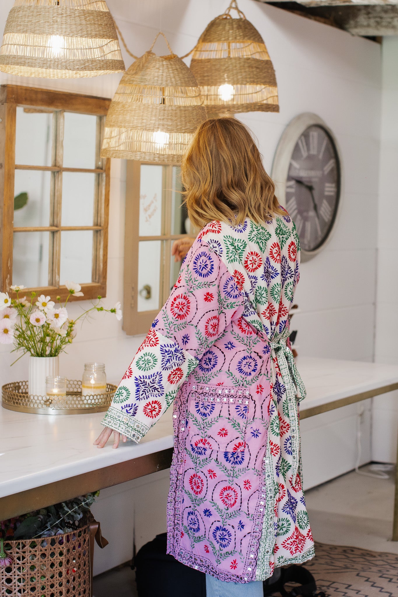 The Saffron Bloom Jacket Long - F