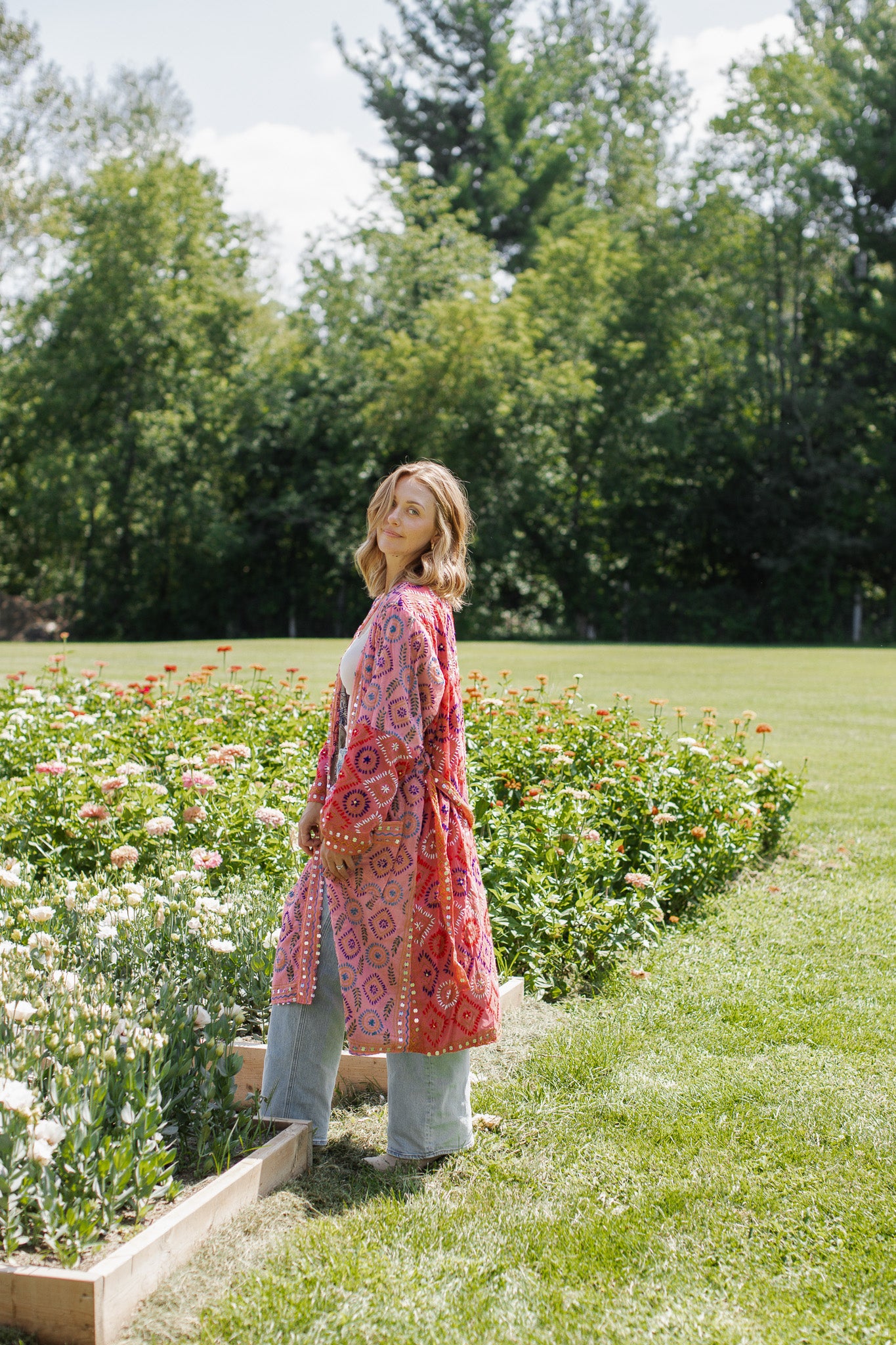 The Saffron Bloom Jacket Long - G