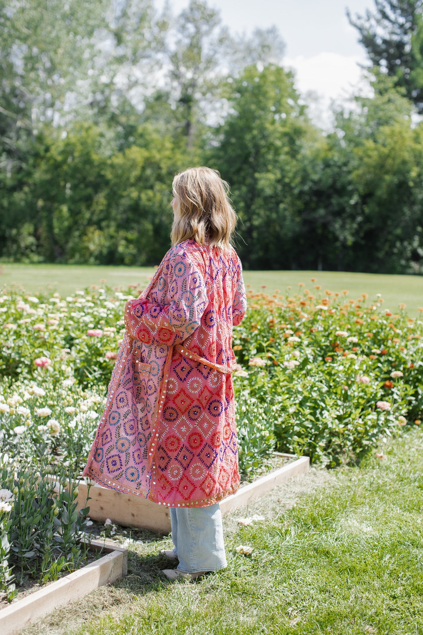 The Saffron Bloom Jacket Long - G