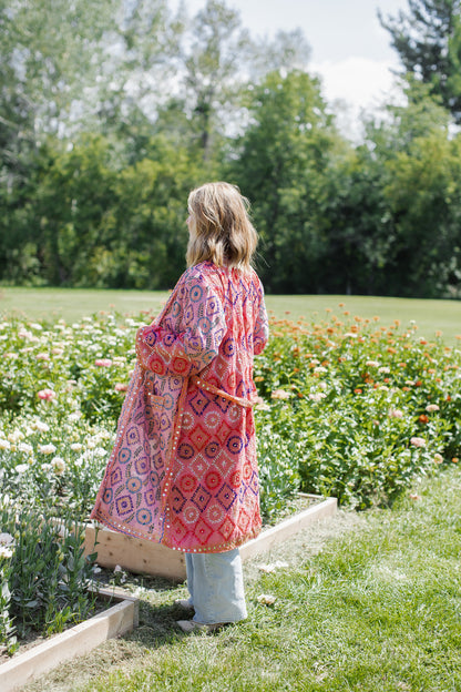 The Saffron Bloom Jacket Long - G