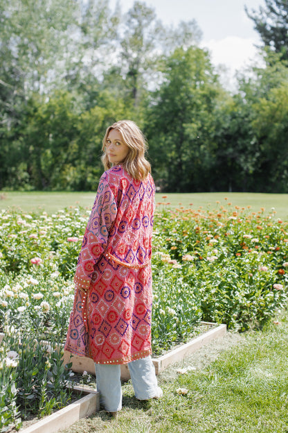 The Saffron Bloom Jacket Long - G