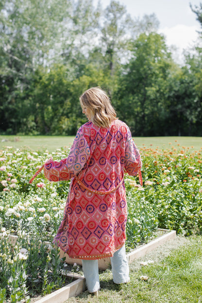The Saffron Bloom Jacket Long - G
