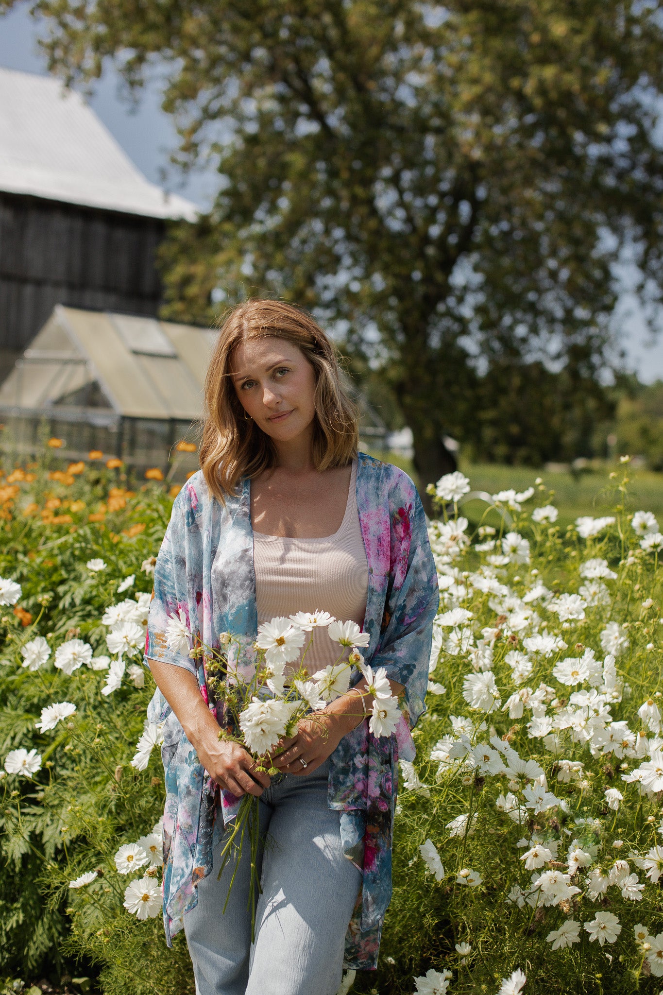 Eden Kimono - Denim