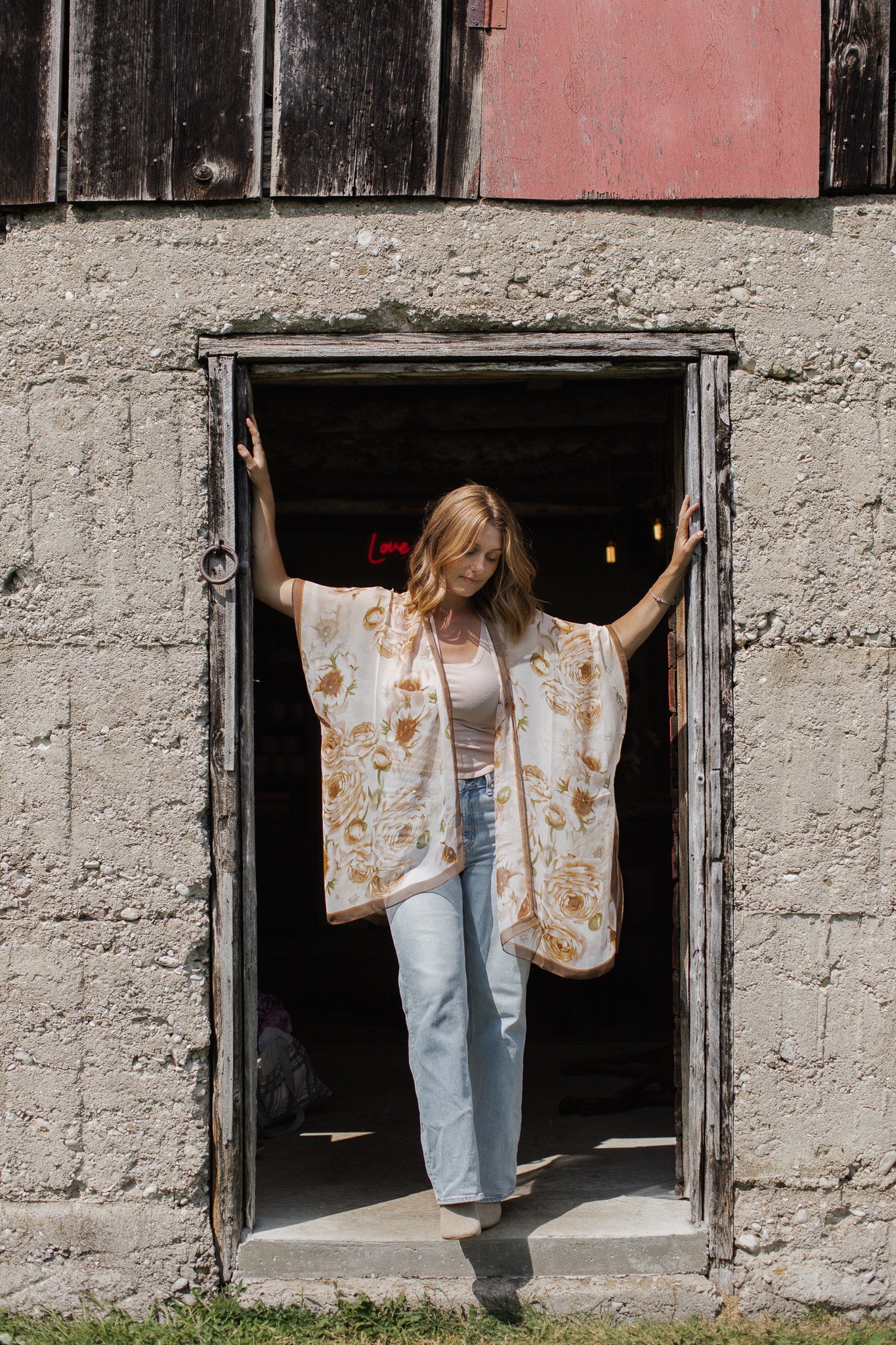 Delilah Kimono - Caramel
