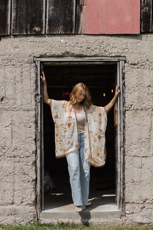 Delilah Kimono - Caramel