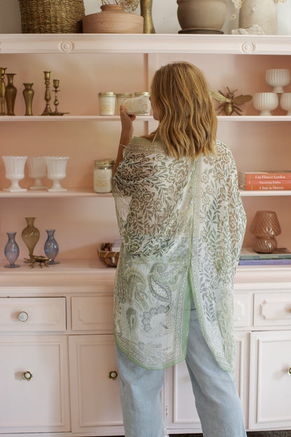 Valencia Kimono - Moss