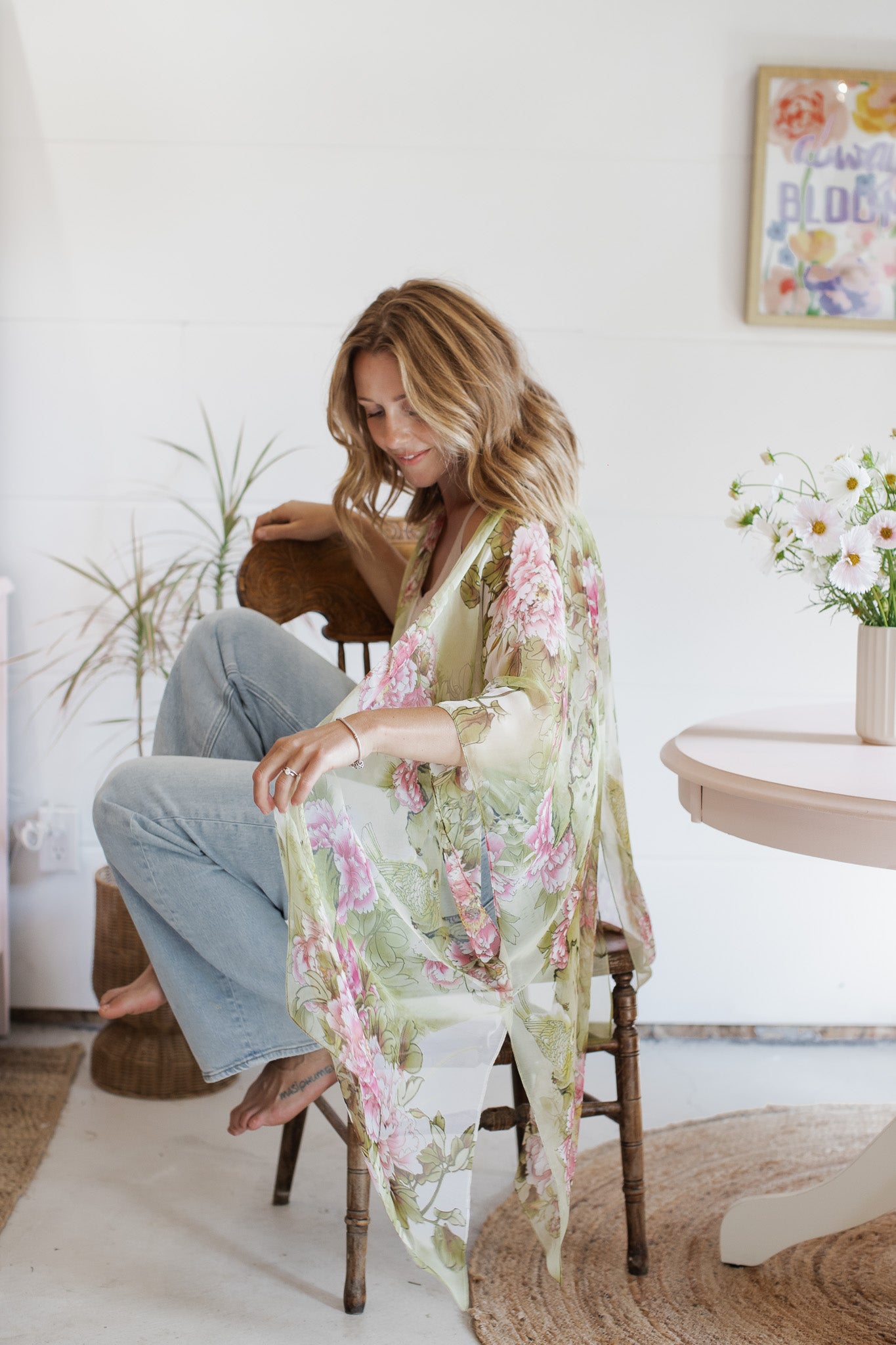 Songbird Kimono - Moss