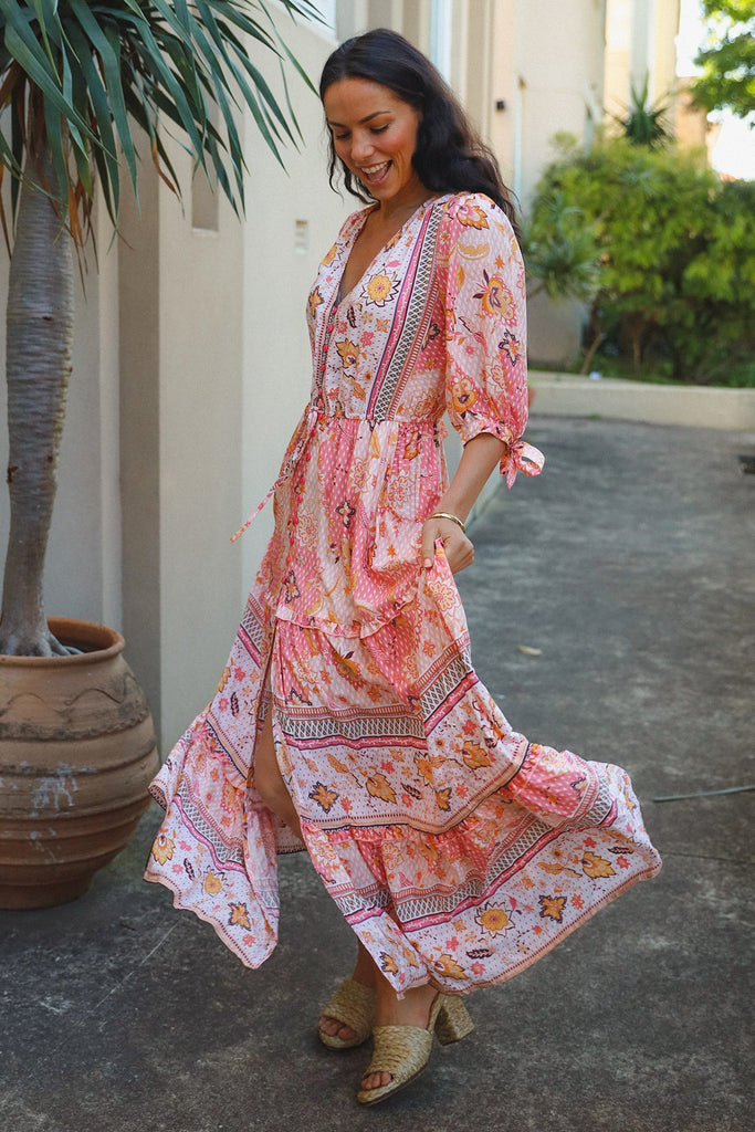 Elleflower - Lillian Dress - Sunset